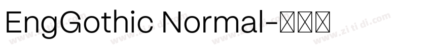 EngGothic Normal字体转换 EngGothic Normal字体转换
